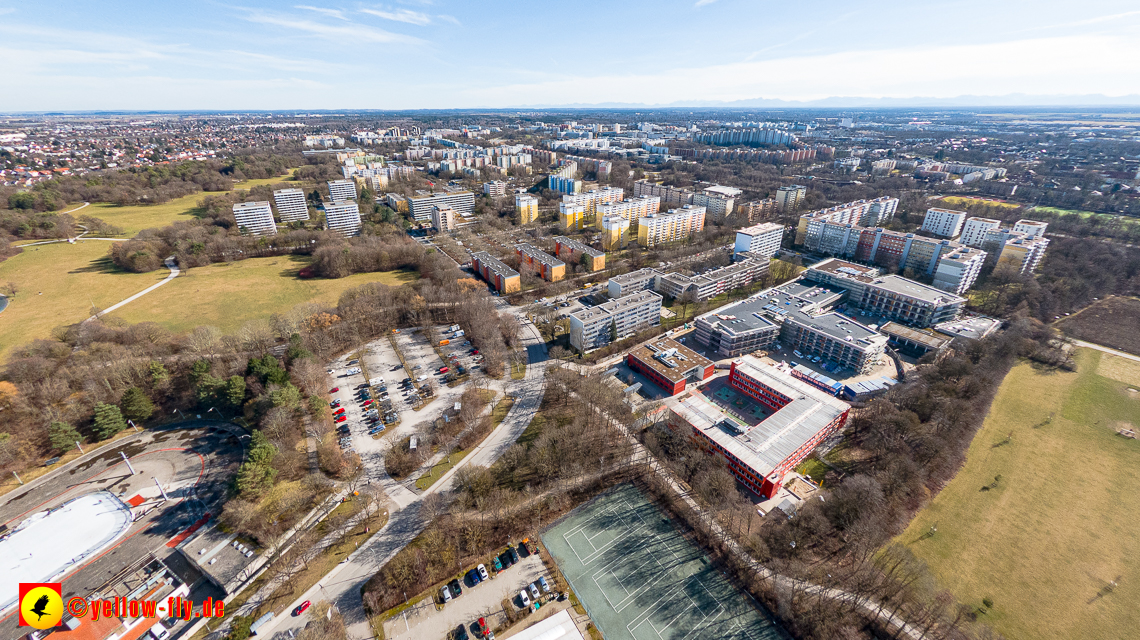 20.02.2023 - Baustelle zur Grundschule am Strehleranger in Neuperlach